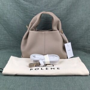 Polene Taupe Hobo Bag